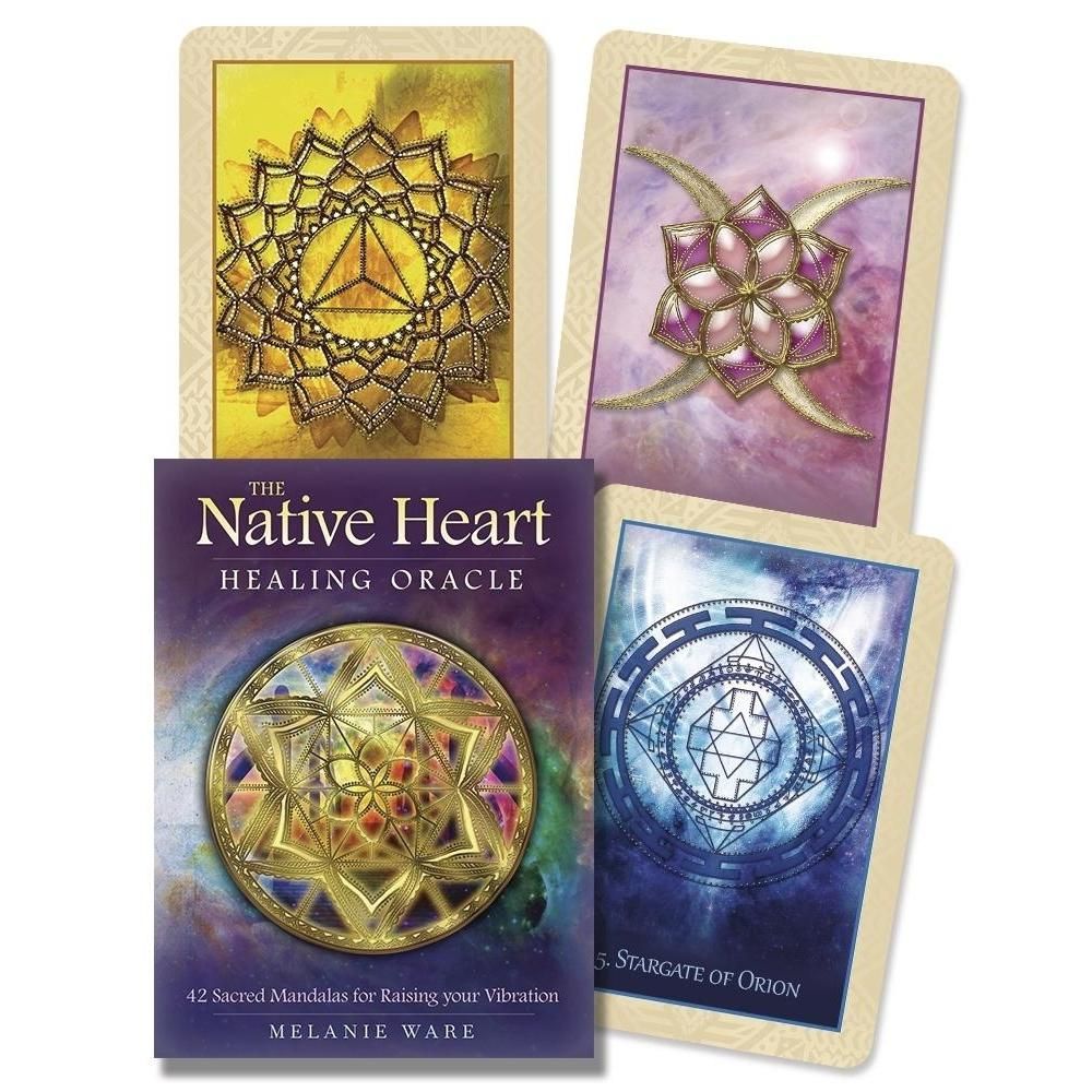 Native Heart Healing Oracle by Melanie Ware, Jane Marin, SKU LW1757, UPC 6016235848878