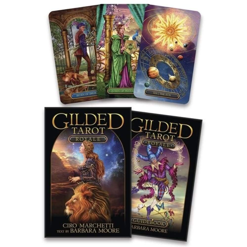 Gilded Tarot Royale Kit by Ciro Marchetti, Barbara Moore, SKU LW1202, UPC 6016211058031