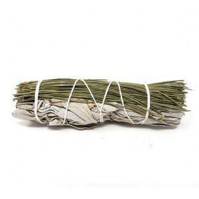 4&quot; White Sage &amp; Pine Smudge Stick, SKU SB54, UPC 6016210565509