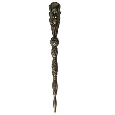 14&quot; Mystical Wand - Triple Goddess, SKU PG-13945, UPC 700317058663
