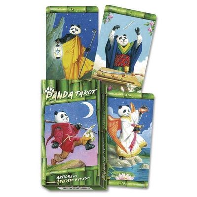 Panda Tarot by Lo Scarabeo, Severino Baraldi, SKU LW979, UPC 700317033837