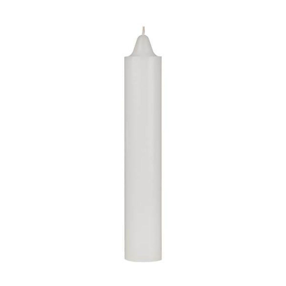 9&quot; White Jumbo Pillar Candle, SKU RM-9127, UPC 6016214659600