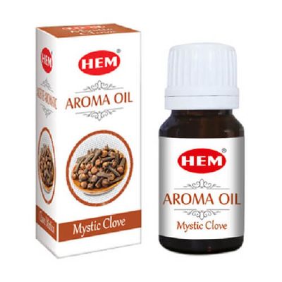 10 ml Hem Aroma Oils - Mystic Clove, SKU Hoil-CL-1, UPC 700317302865