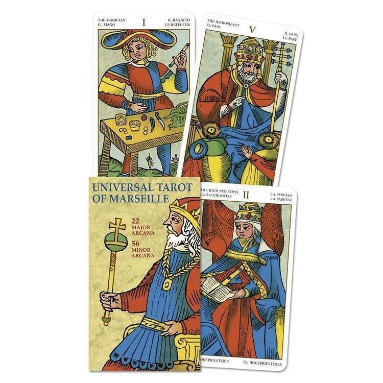 Universal Tarot of Marseille by Lo Scarabeo, SKU LW1633, UPC 6016224786747