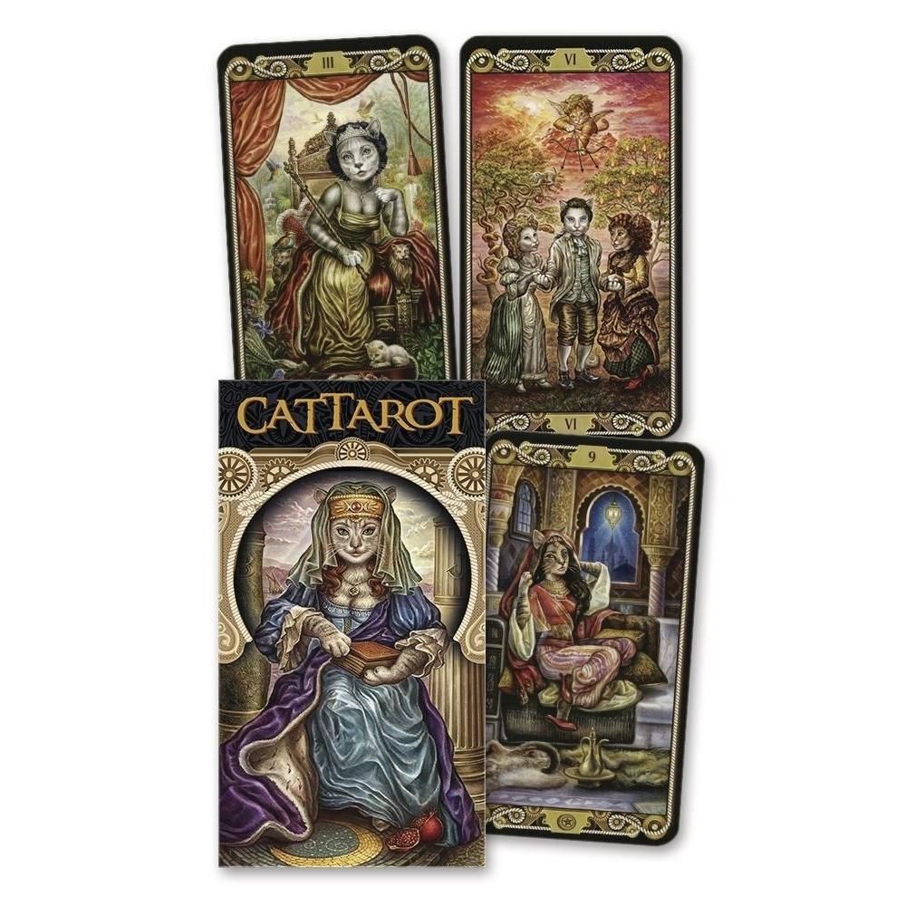 CatTarot Deck by Lo Scarabeo, SKU LW192, UPC 6016200281259