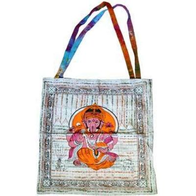 18&quot; x 18&quot; Ganesha Tote Bag, SKU SC74-HPGA, UPC 6016201118110