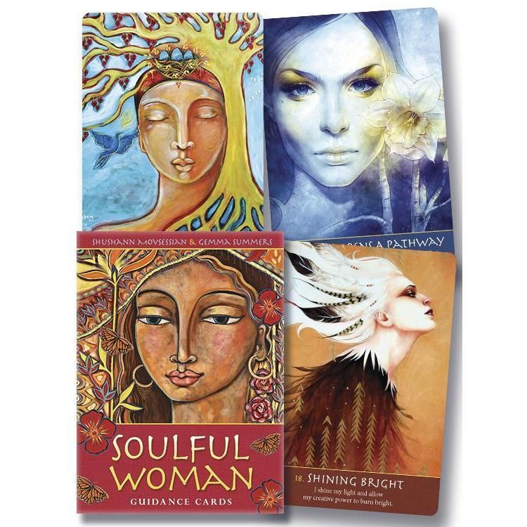 Soulful Woman Guidance Cards by Shushann Movsessian, Gemma Summers, SKU LW1454, UPC 6016217073052