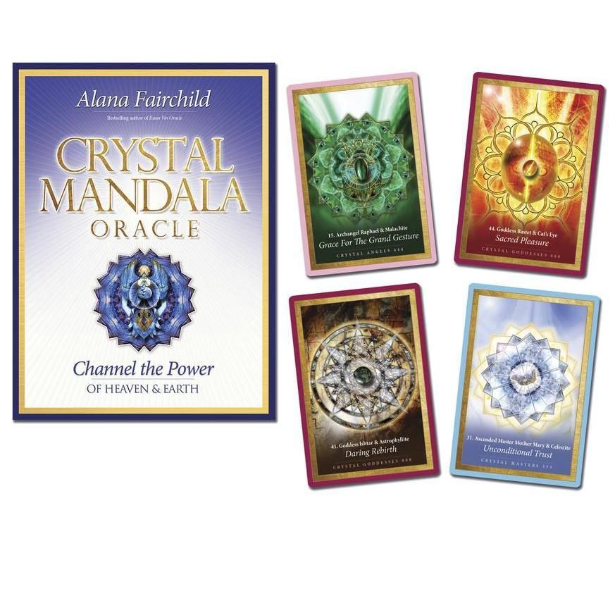 Crystal Mandala Oracle by Alana Fairchild, Jane Marin, SKU LW1406, UPC 6016215438433