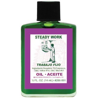 1/2 oz Indio Oil - Steady Work, SKU WP-286-891, UPC 6016211229233