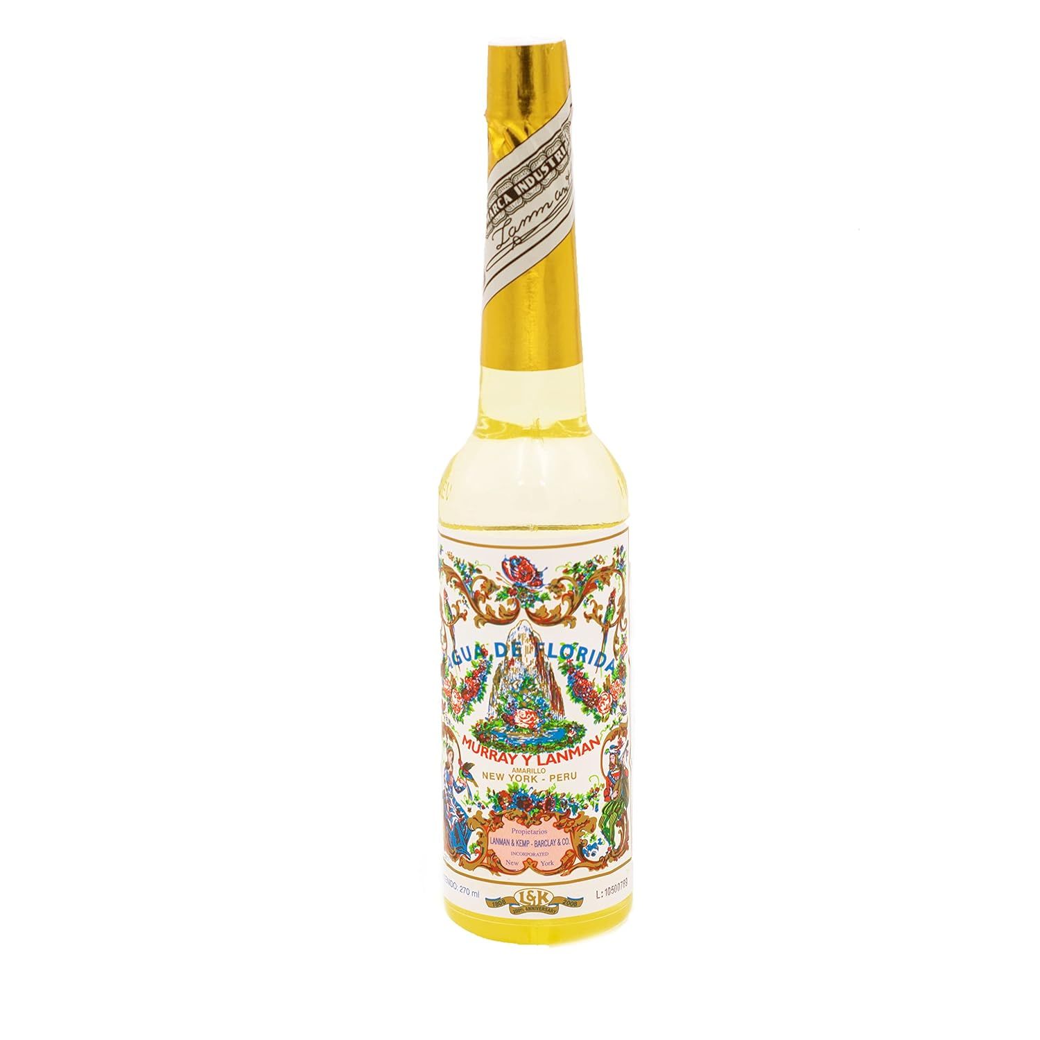 9 oz Murray &amp; Lanman Cologne - Florida Water (Peruvian Edition), SKU V00-FW-P270-1, UPC 700317354291
