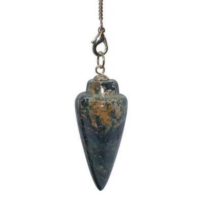 Classic Power Bloodstone Pendulum by Lo Scarabeo, SKU LW1230, UPC 6016211677638