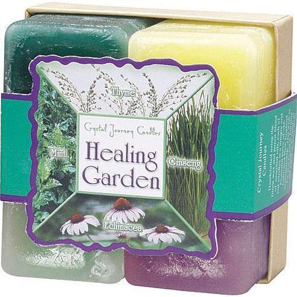 Herbal Candle Gift Set - Healing Garden, SKU CJ-G014, UPC 6016215749782