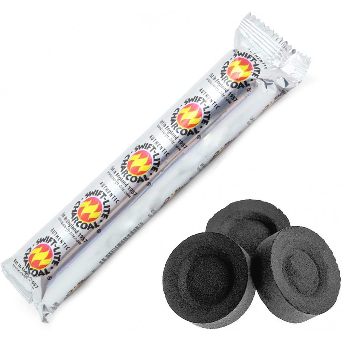 Swift Lite 40 mm Charcoal (10 Tablets), SKU ccoal-F9F-1, UPC 6016003569578