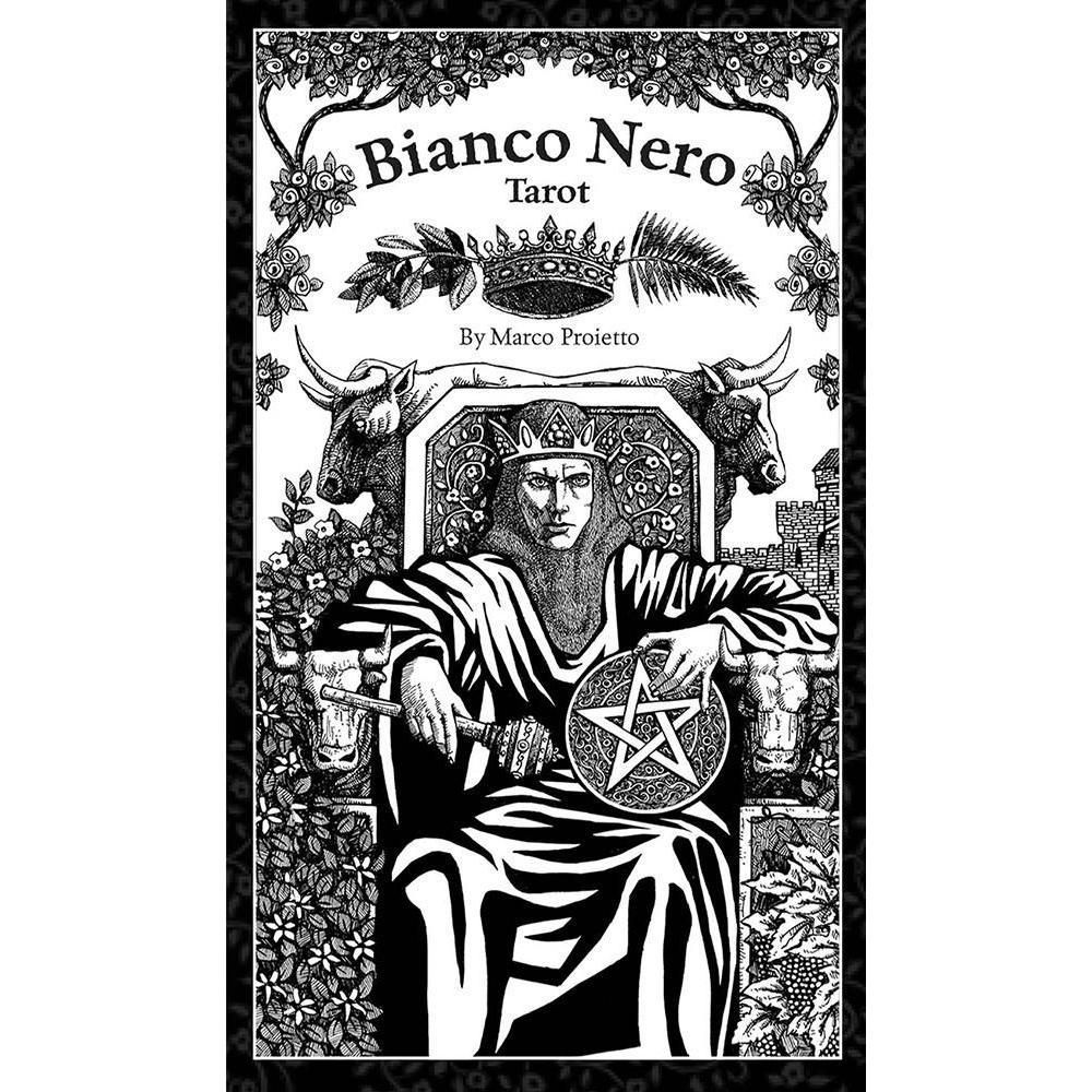 Bianco Nero Tarot Deck by Marco Proietto, SKU UG-BN78, UPC 6016215939909