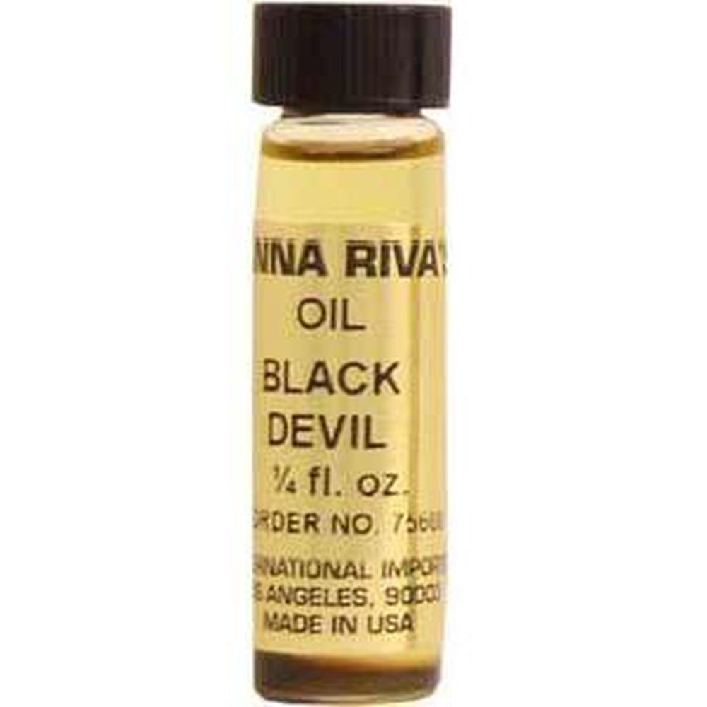 1/4 oz Anna Riva Oil Black Devil, SKU WP-75608, UPC 6016206322376