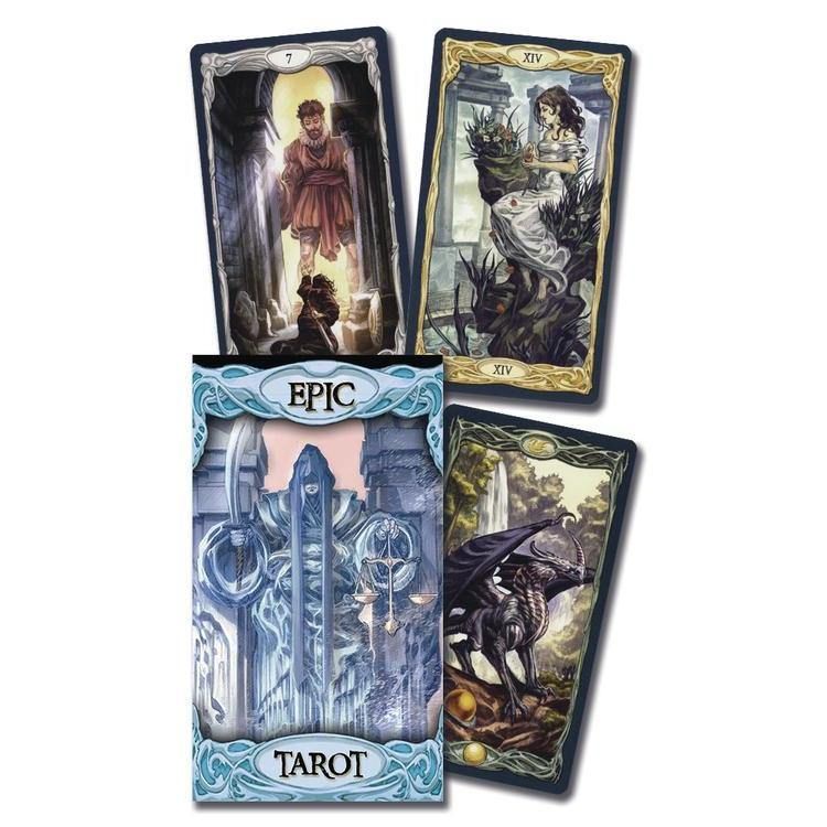 Epic Tarot Deck by Riccardo Minetti, Paolo Martinello, SKU LW326, UPC 700317034285