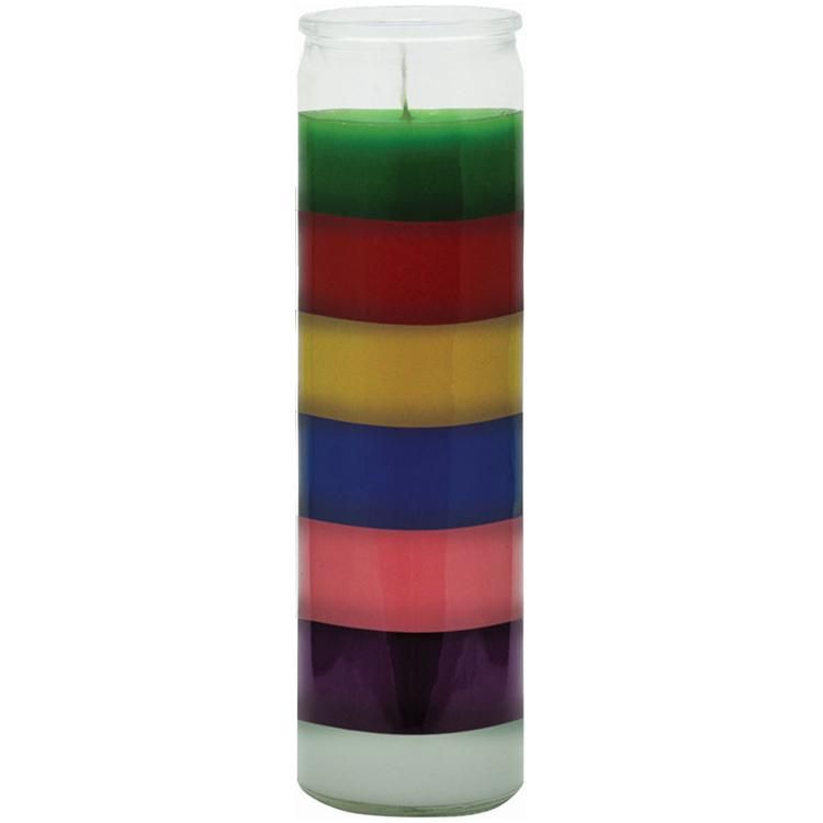 7 Color 7-Day Jar Candle, SKU RM-57830, UPC 6016208493494