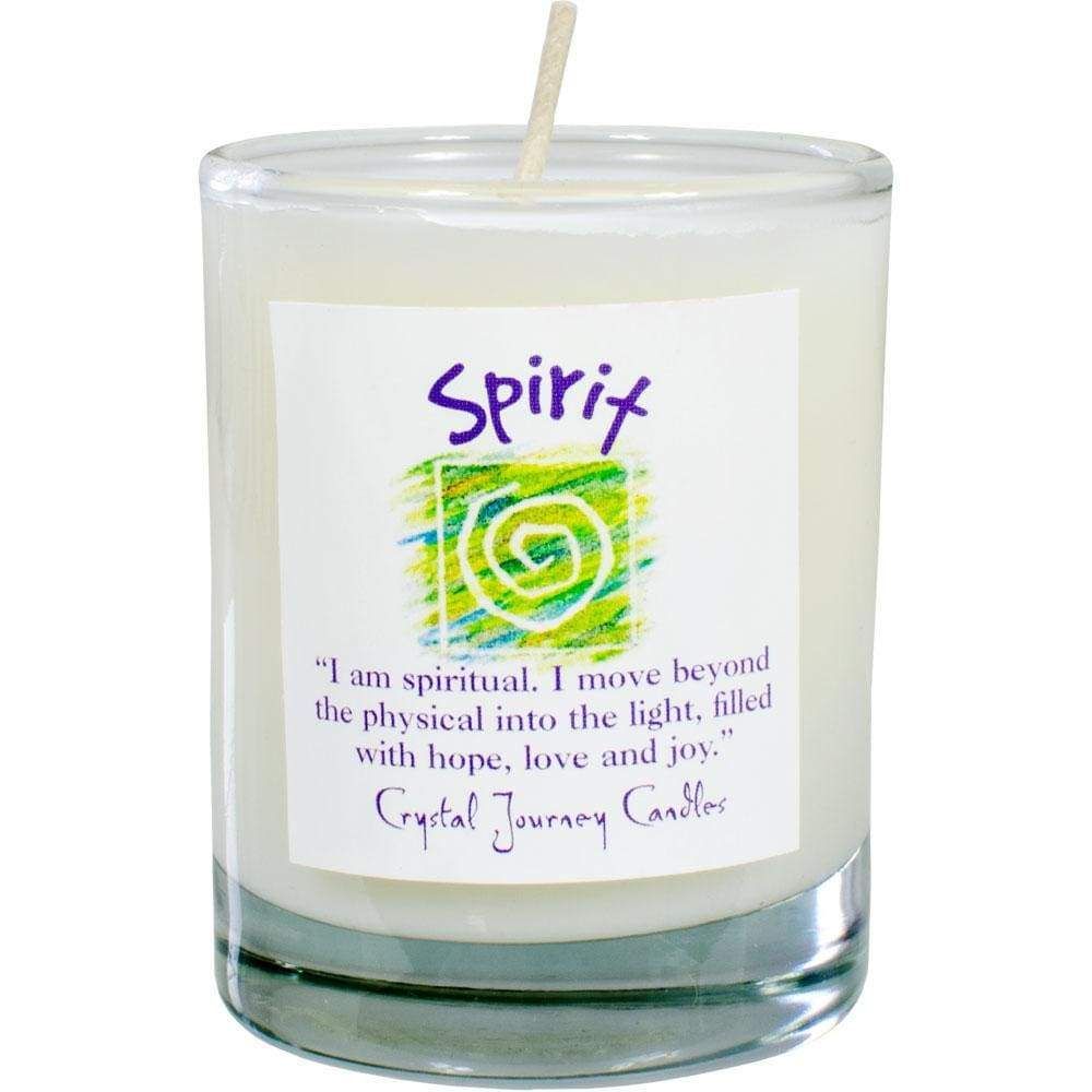 Reiki Charged Soy Herbal Filled Votive Candle - Spirit, SKU KH-39242, UPC 6016209450458