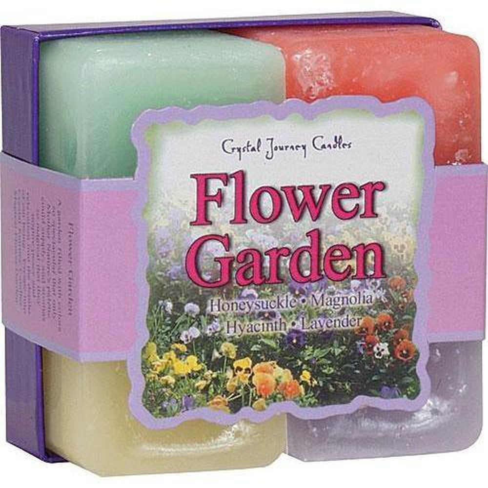 Herbal Candle Gift Set - Flower Garden Candles, SKU CJ-G006, UPC 6016207354369