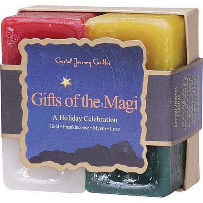 Herbal Candle Gift Set - Candle Gifts of the Magi, SKU CJ-G800, UPC 6016207754794