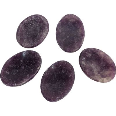 Worry Stone - Lepidolite, SKU KH-62420-D12, UPC 6016211938975