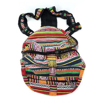 Tibetan Heart Shape Folding Backpack, SKU NB20, UPC 6016212630663