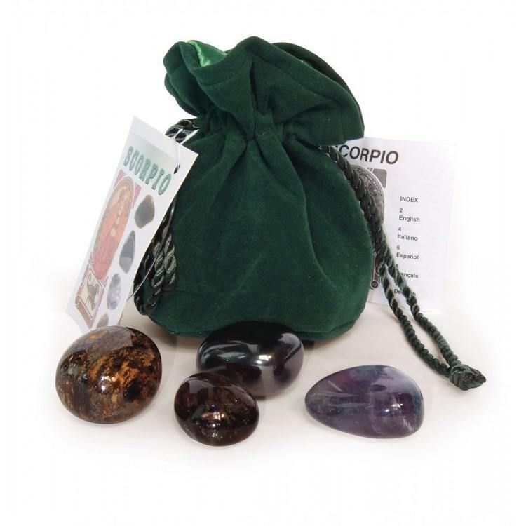 Scorpio Astrological Crystal Talismans by Lo Scarabeo, SKU LW1139, UPC 6016209863883
