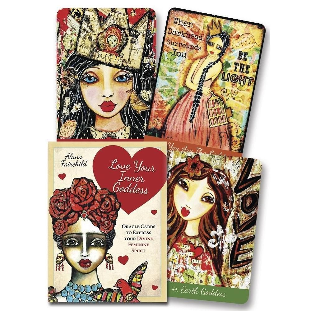 Love Your Inner Goddess Oracle Cards by Alana Fairchild, Lisa Ferrante, SKU LW852, UPC 6016205866888
