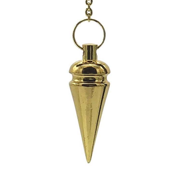 Deluxe Gold Spirit Pendulum by Lo Scarabeo, SKU LW1346, UPC 6016214032083