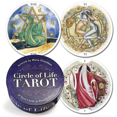 Circle of Life Tarot Deck by Maria Distefano, Lo Scarabeo, SKU LW1528, UPC 6016219732711