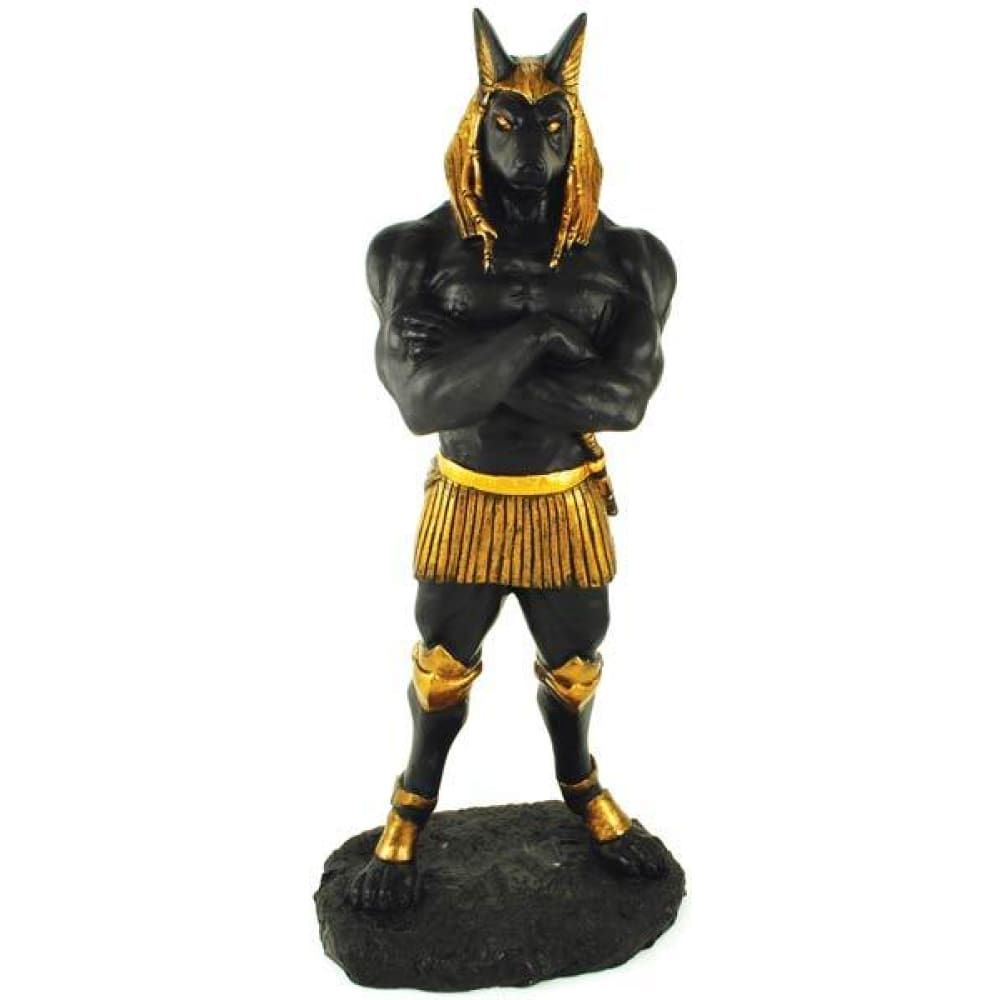 12&quot; Proud Anubis Statue, SKU PG-8540, UPC 6016211961973