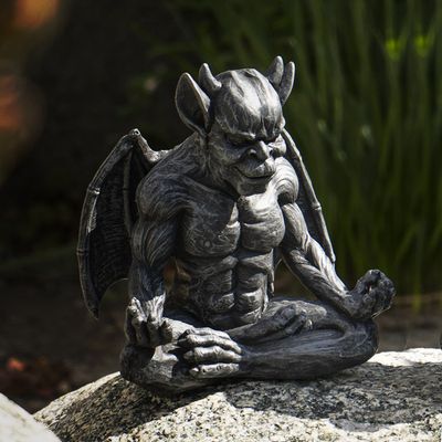 6&quot; Gargoyle Statue - Meditating, SKU PG-14749, UPC 700317035039