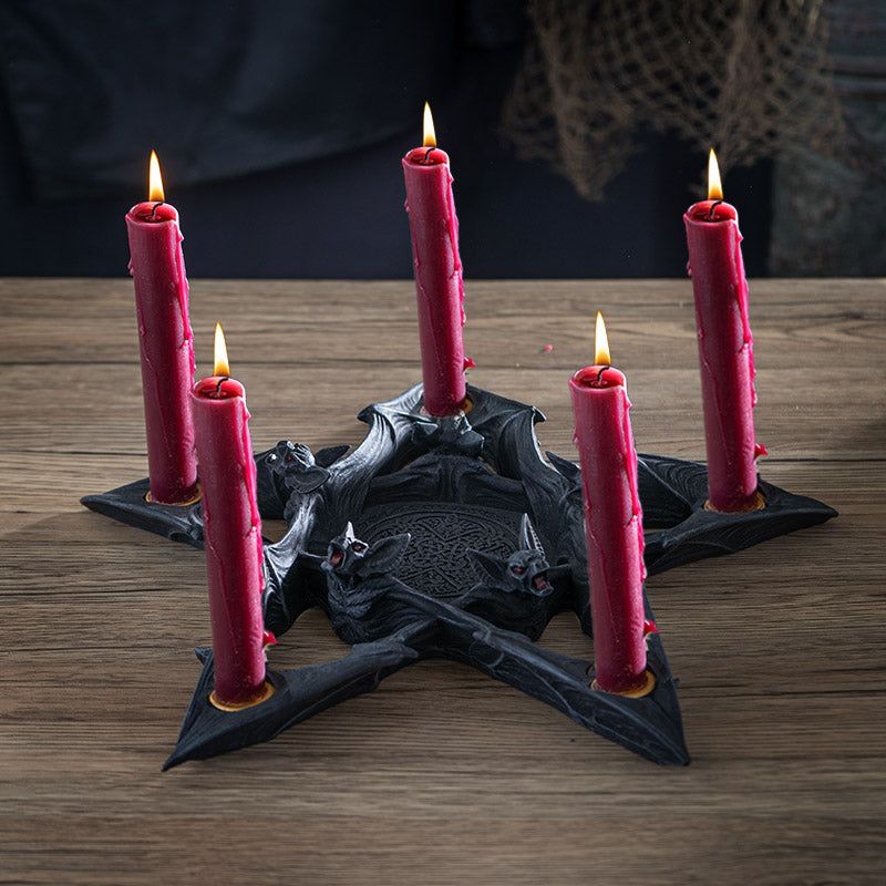 13&quot; Nosferatu Taper Candle Holder, SKU PG-15802, UPC 700317369745