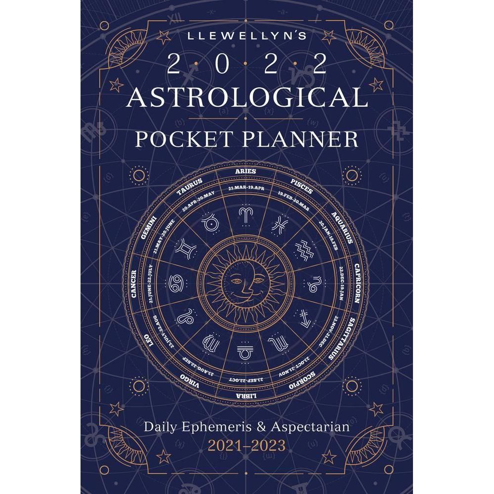 Llewellyn&#39;s 2022 Astrological Pocket Planner by Llewellyn, SKU LW83, UPC 6016010749758