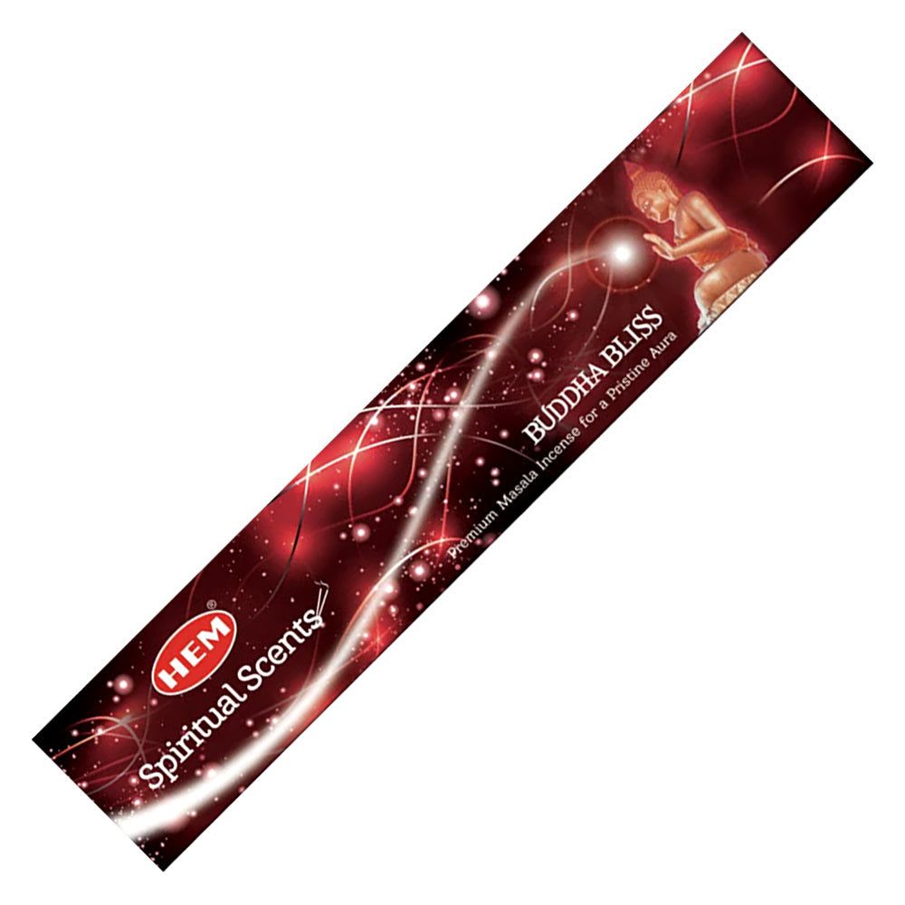 Premium Masala HEM Incense Sticks 15 grams - Buddha Bliss, SKU C08-03-HEM15-02, UPC 700317375456