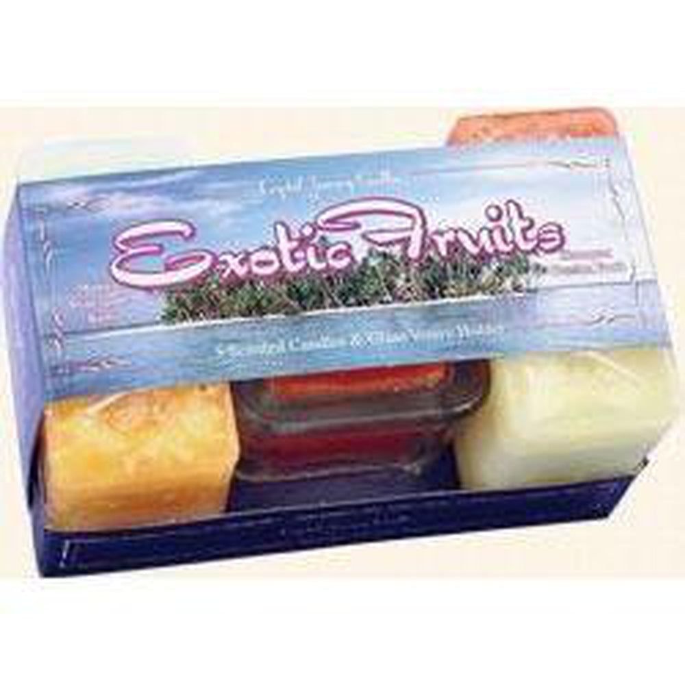 SIx Piece Candle Gift Set - Exotic Fruits, SKU CJ-R051, UPC 6016223216238