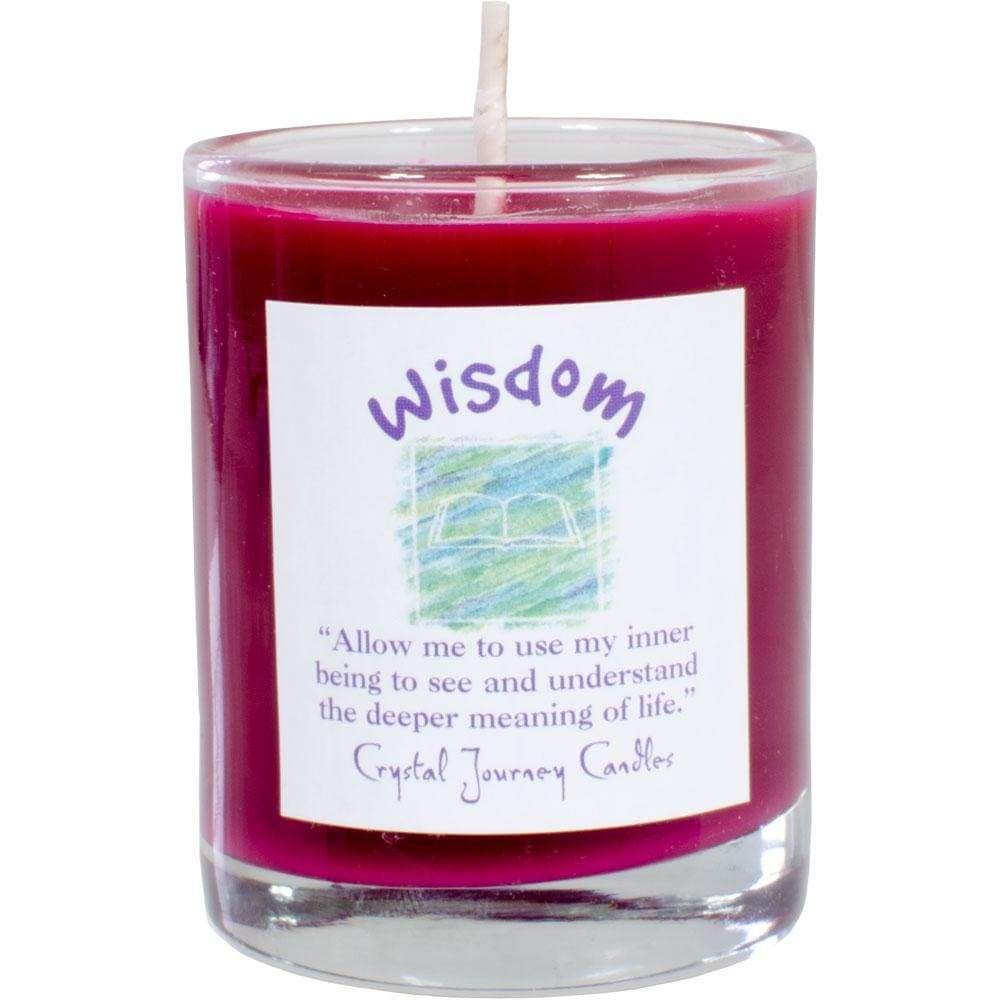 Reiki Charged Soy Herbal Filled Votive Candle - Wisdom, SKU KH-39241, UPC 6016209930981