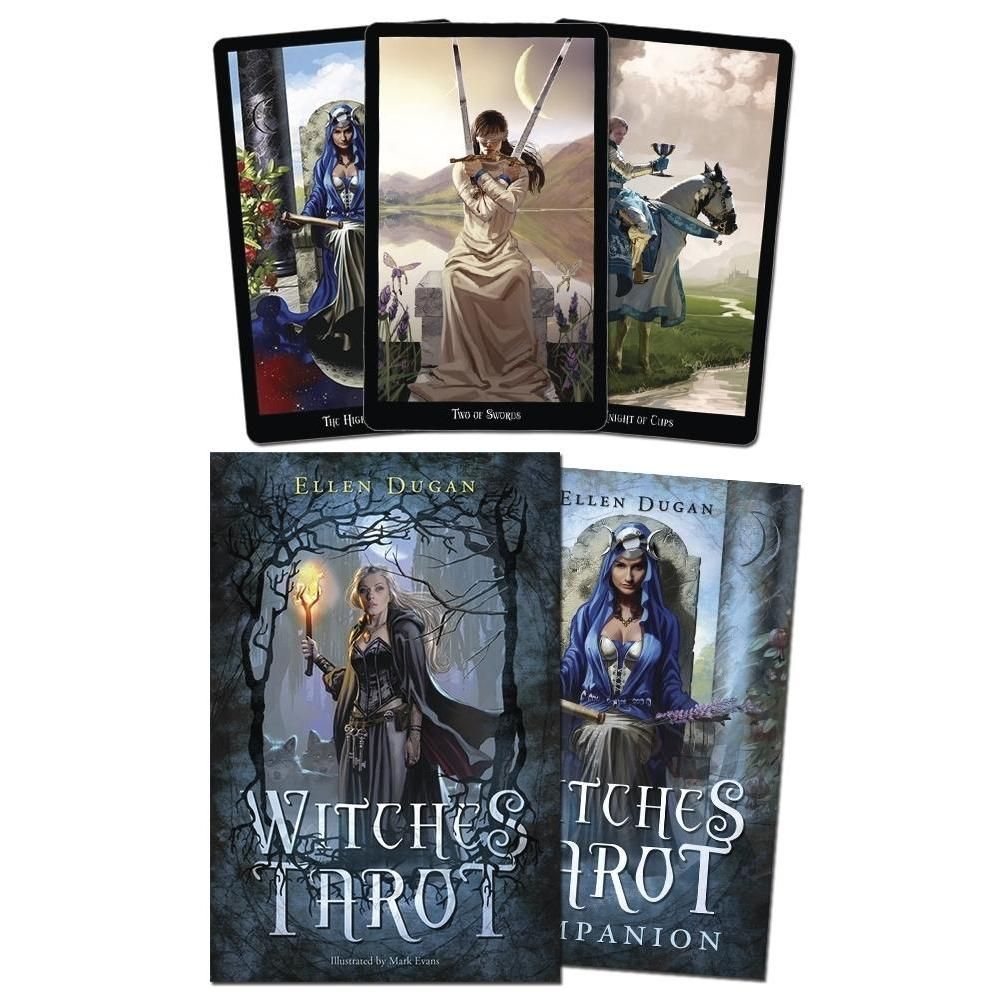 Witches Tarot by Ellen Dugan, Mark Evans, SKU LW724, UPC 6016204661668