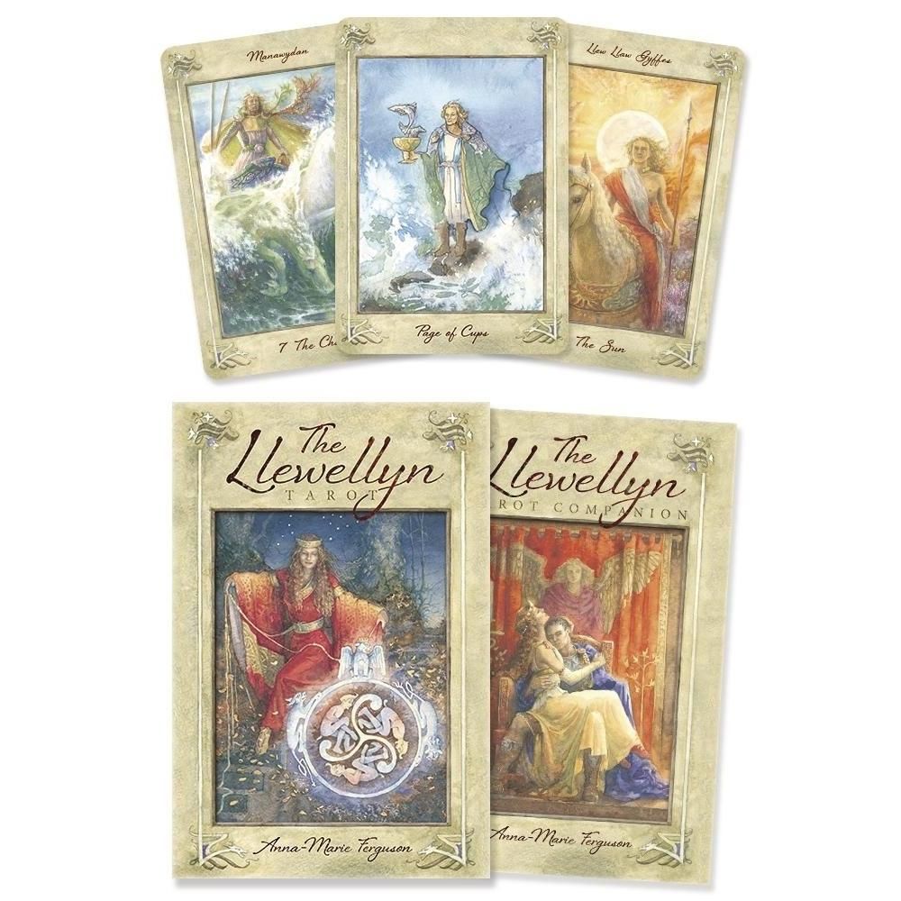 The Llewellyn Tarot by Anna-Marie Ferguson, SKU LW1060, UPC 6016208626656