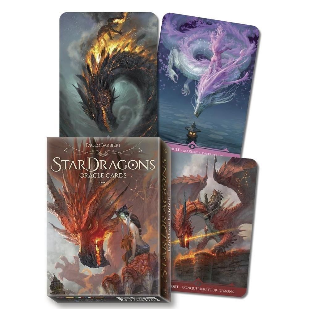 StarDragons Oracle Cards by Paolo Barbieri, Rachel Paul, SKU LW1257, UPC 6016212078014