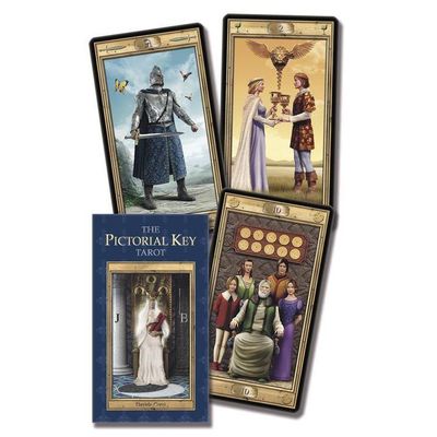 Pictorial Key Tarot by Davide Corsi, SKU LW412, UPC 6016201688606