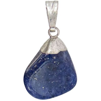 Tumbled Stone Pendant - Sodalite, SKU KH-99057-D5, UPC 700317122593