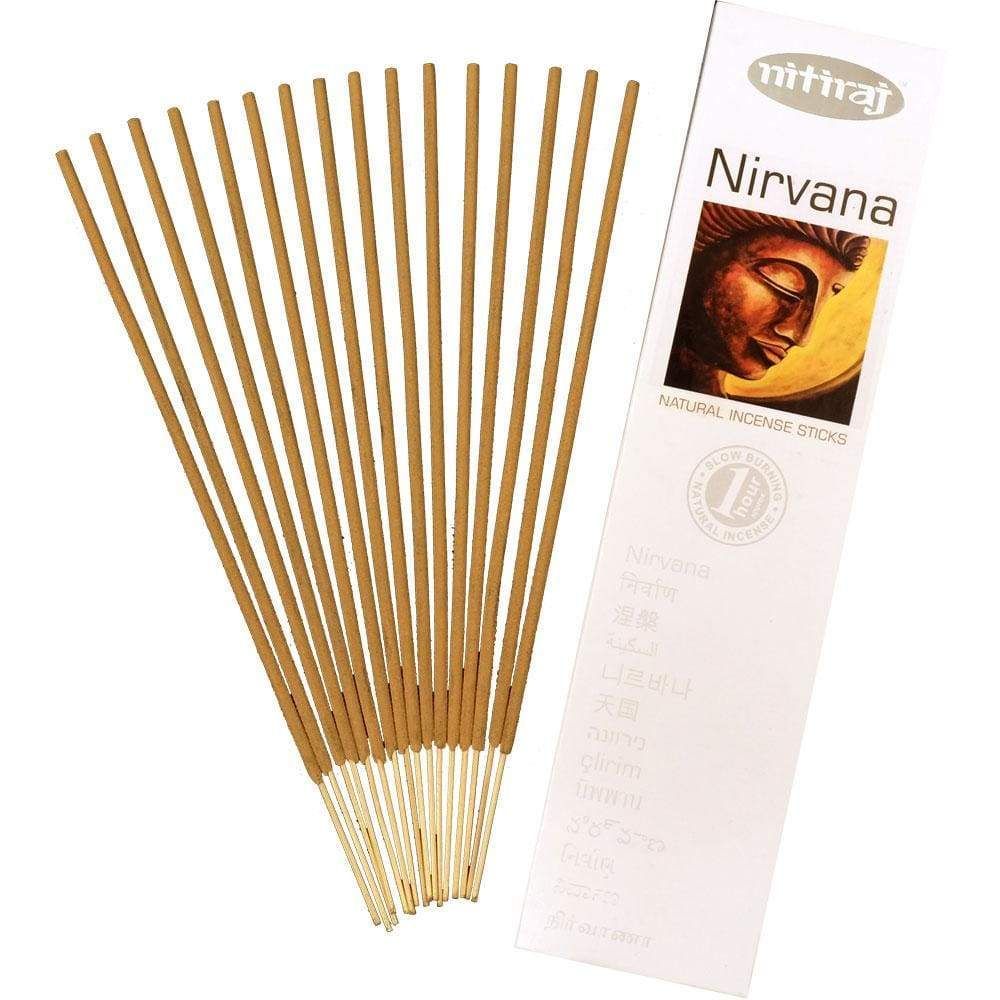 Nitiraj Incense 25 gram - Nirvana (Pack of 6), SKU KH-72807, UPC 6016201270252