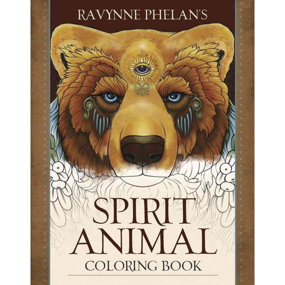 Spirit Animal Coloring Book by Ravynne Phelan, SKU LW1286, UPC 6016212732787