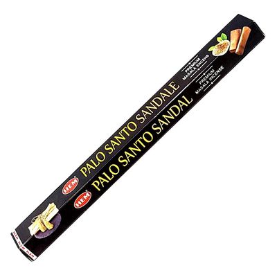 Premium Masala HEM Incense Sticks 15 grams - Palo Santo &amp; Sandal, SKU B03-144-PSSD20, UPC 700317375…
