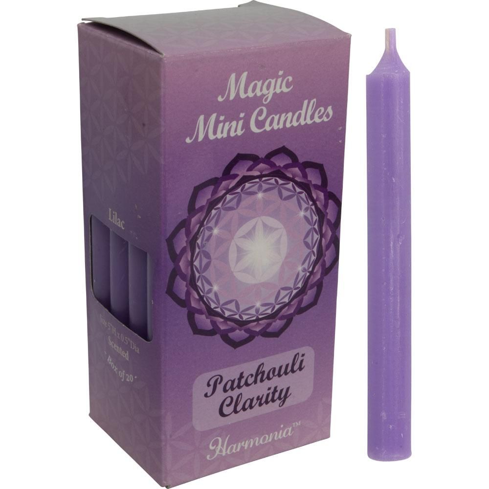 5&quot; Scented Mini Ritual Candle - Clarity Patchouli  (Pack of 20), SKU KH-81584, UPC 6016004110106