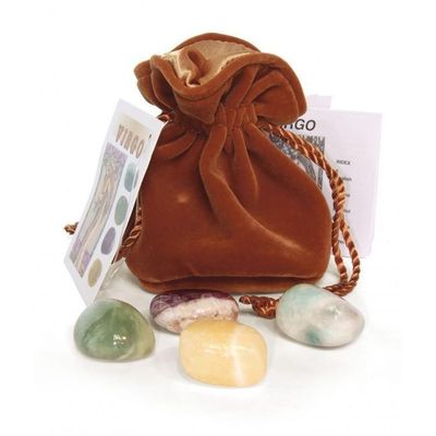 Virgo Astrological Crystal Talismans by Lo Scarabeo, SKU LW1289, UPC 6016212873893
