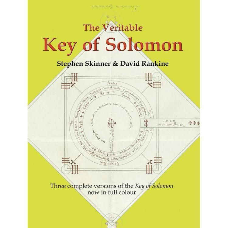 Veritable Key of Solomon by Stephen Skinner, David Rankine, SKU LW295, UPC 6016200885853