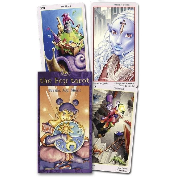 The Fey Tarot Deck by Lo Scarabeo, SKU LW995, UPC 6016207591597