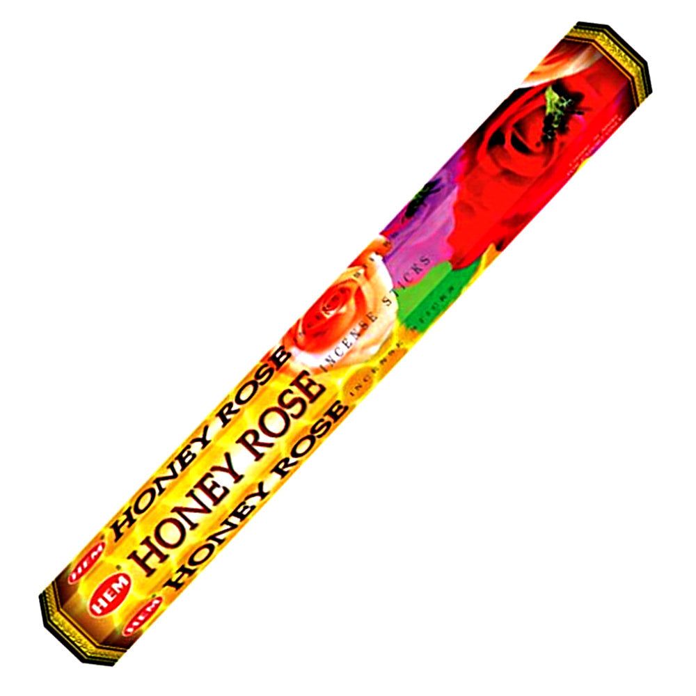 Honey Rose HEM Incense Stick 20 Pack, SKU RH20, UPC 700317377177